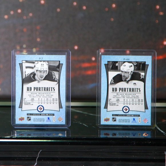 Winnipeg Jets UD Portraits - Stars - Wheeler, Schiefele & Morrissey - Picture 6 of 6